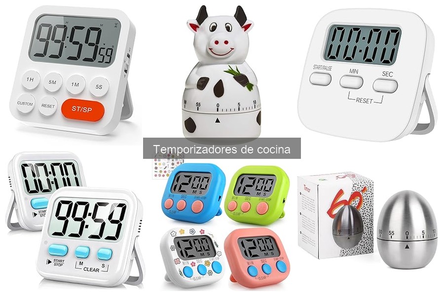 ¿Qué es un temporizador de cocina? Función y características