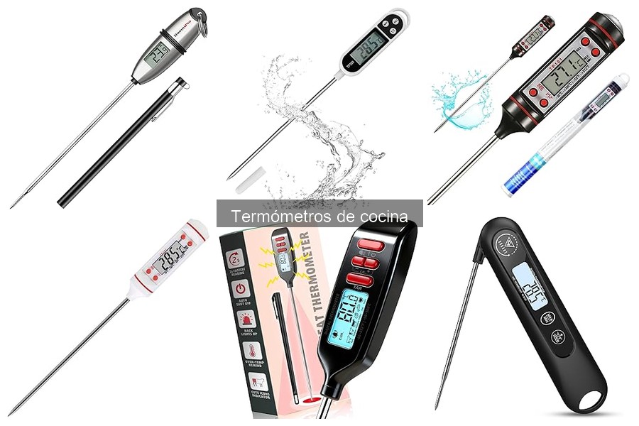 ¿Qué es un termómetro de cocina y cómo funciona?