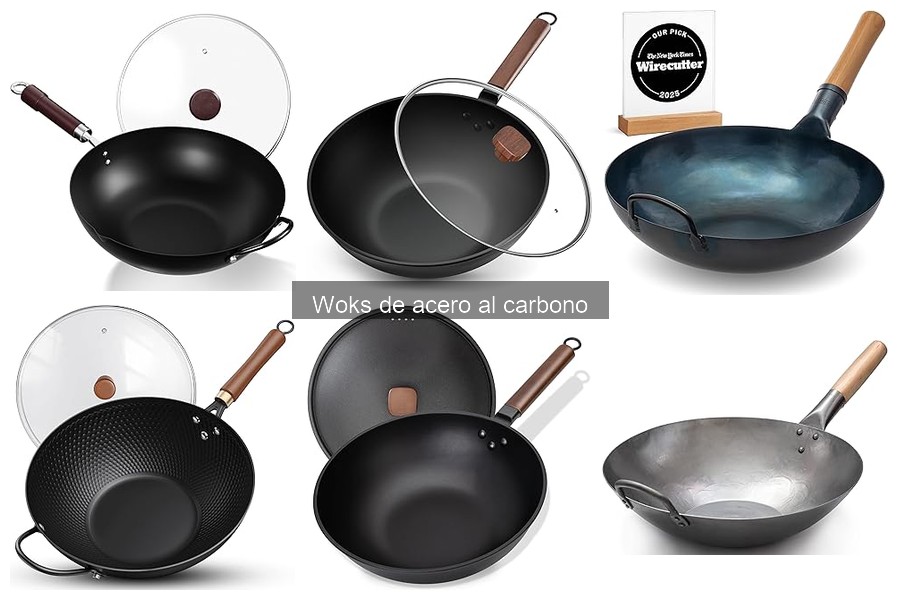 ¿Qué es un wok de acero al carbono? Beneficios y características