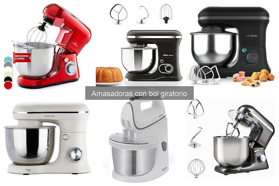 ¿Qué es una Amasadora con Bol Giratorio? Características y Ventajas