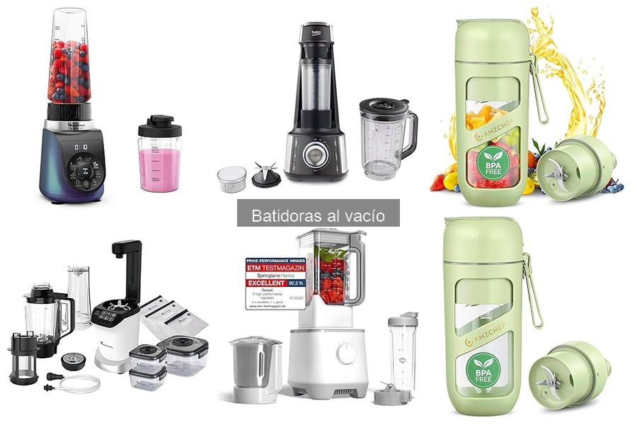 ** ¿Qué es una batidora al vacío? Características y beneficios