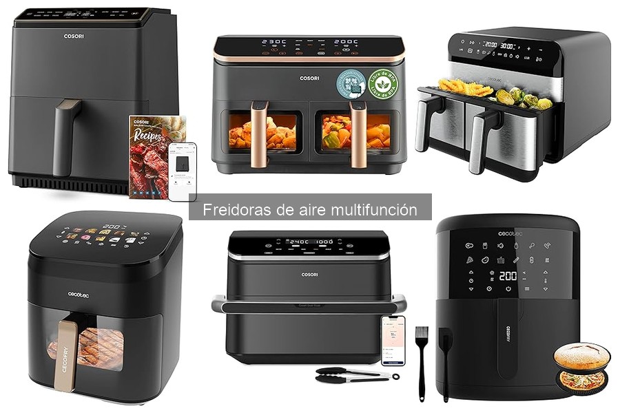¿Qué es una freidora de aire multifunción? Conoce sus beneficios