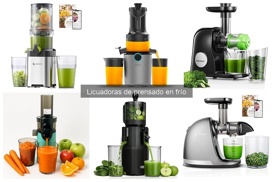 ¿Qué es una licuadora de prensado en frío? Características y Funcionamiento