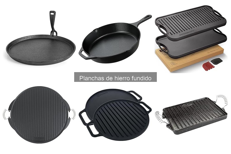 ¿Qué es una plancha de hierro fundido? Características y beneficios
