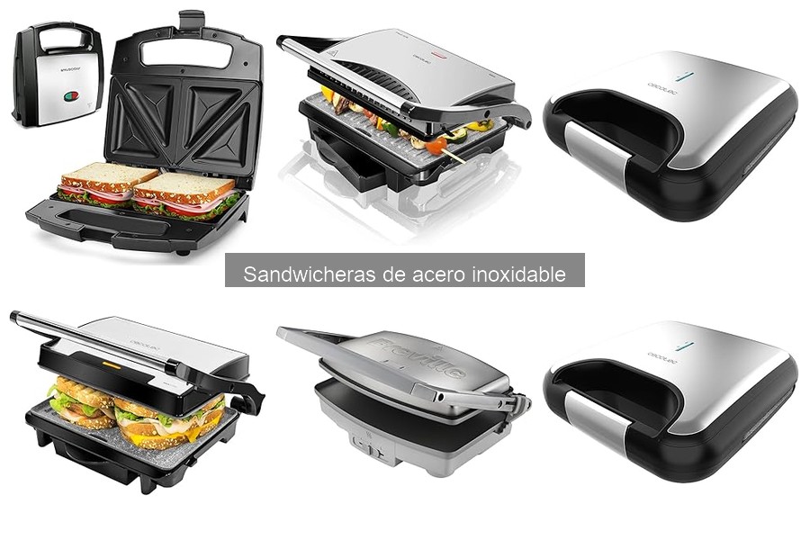 ¿Qué es una sandwicera de acero inoxidable? Descubre sus ventajas