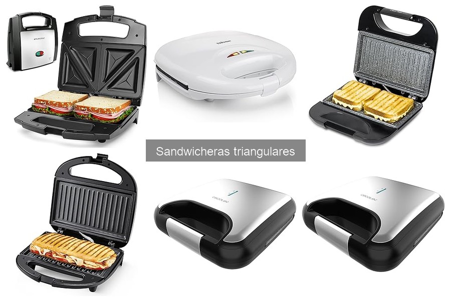 ¿Qué es una sandwicera triangular? Guía y características