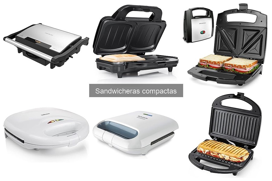 ¿Qué es una sandwichera compacta? Características y beneficios