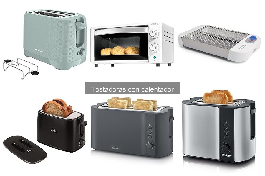¿Qué es una tostadora con calentador? Características clave