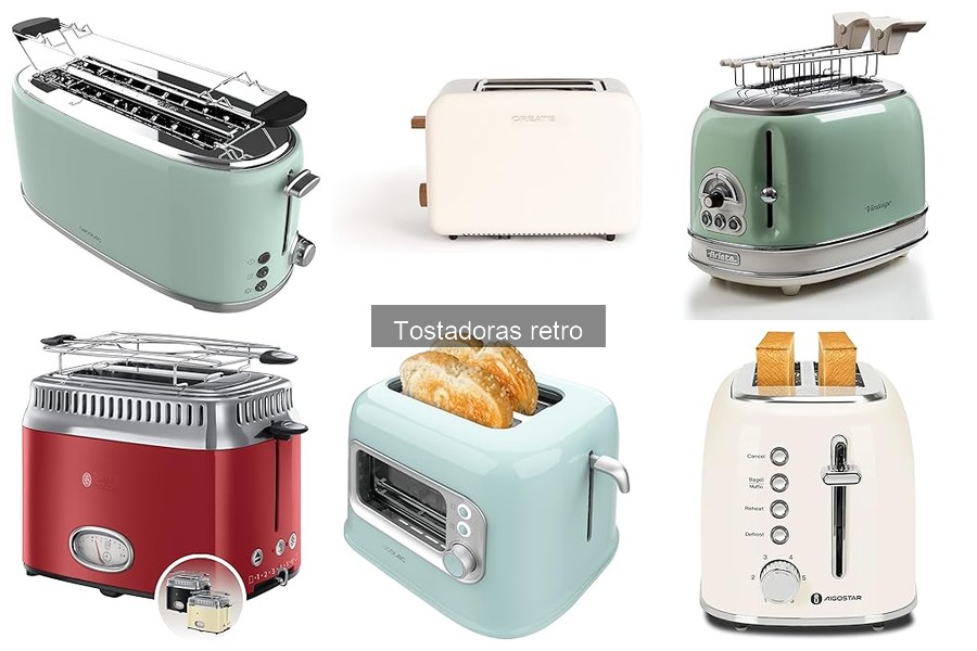 ¿Qué es una tostadora retro? Características y diseño