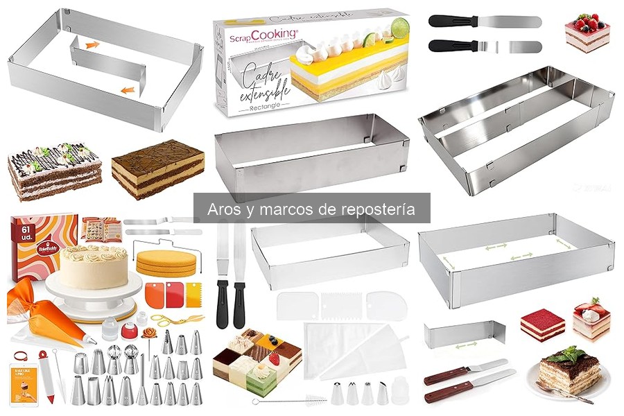 ¿Qué son los aros y marcos de repostería? Descúbrelos aquí