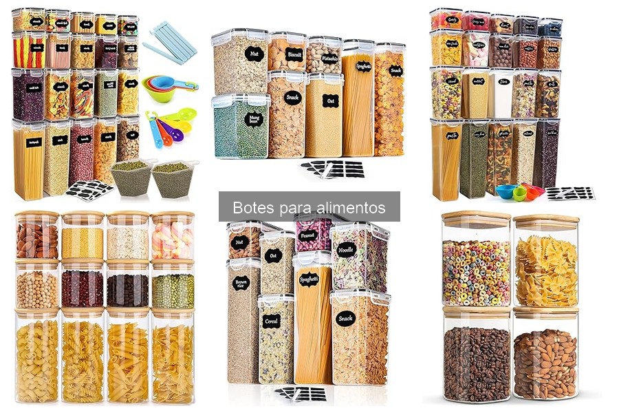 ¿Qué son los botes para alimentos? Guía y usos esenciales