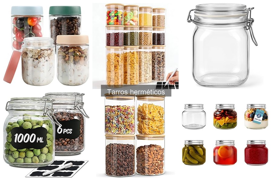 ¿Qué son los tarros herméticos? Beneficios y funcionamiento