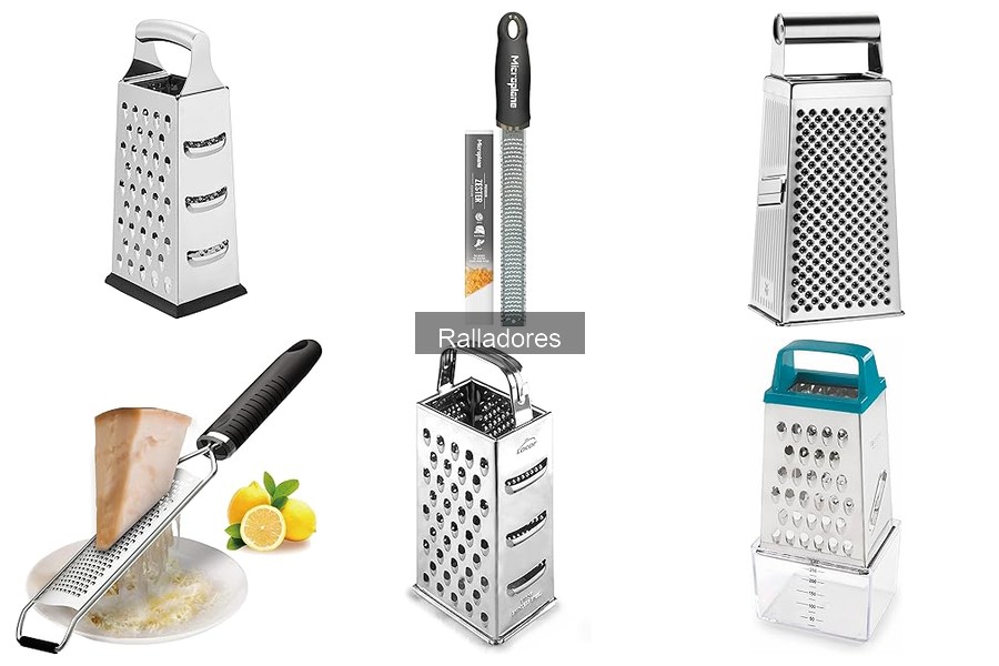 Ralladores de acero inoxidable vs plástico: ¿cuál elegir?