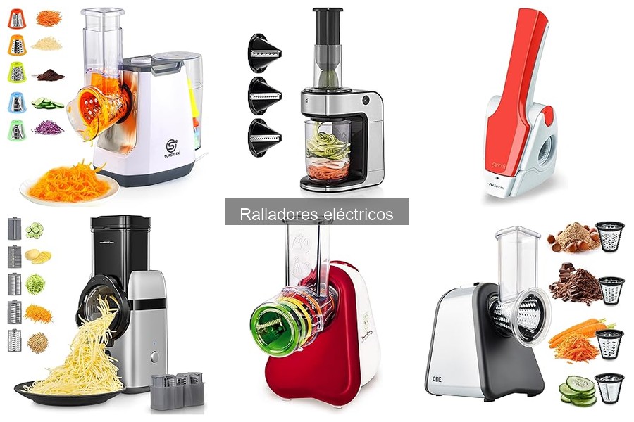 Ralladores eléctricos recomendados para principiantes