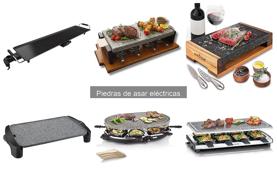Recetas básicas para cocinar en piedras de asar eléctricas