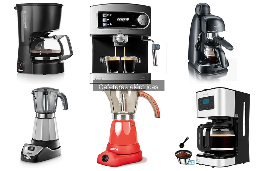 Recetas de café con cafeteras eléctricas: disfraza tu menú