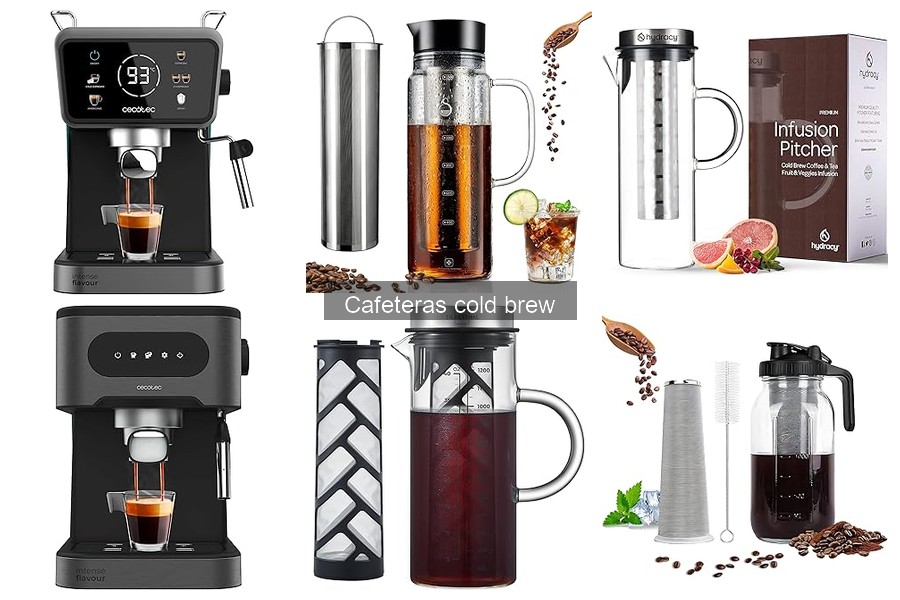** Recetas de café frío fáciles con cafeteras cold brew