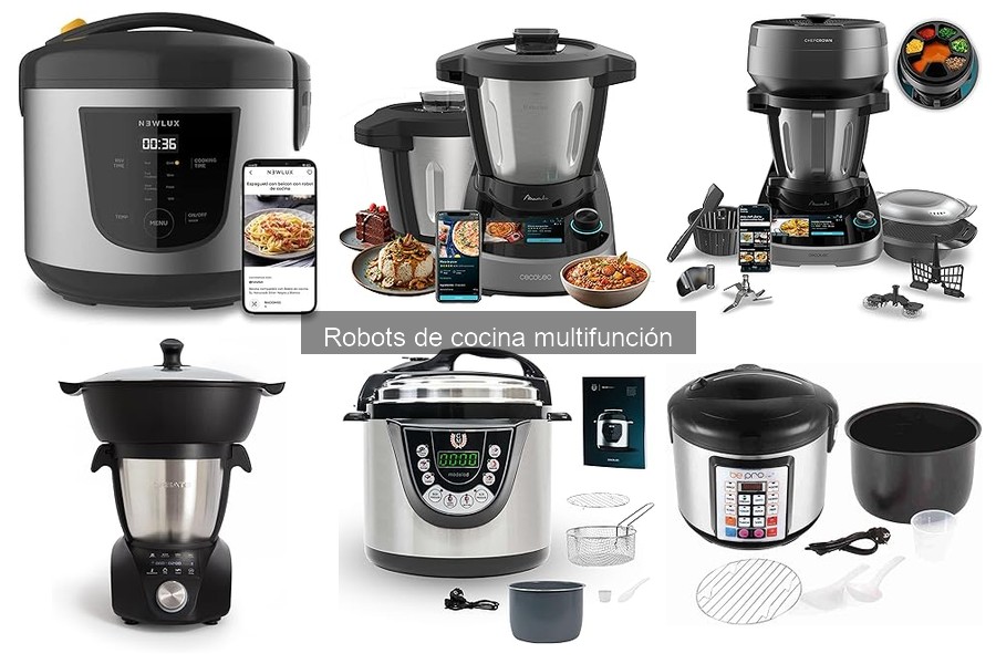 Recetas especiales para robots de cocina multifunción