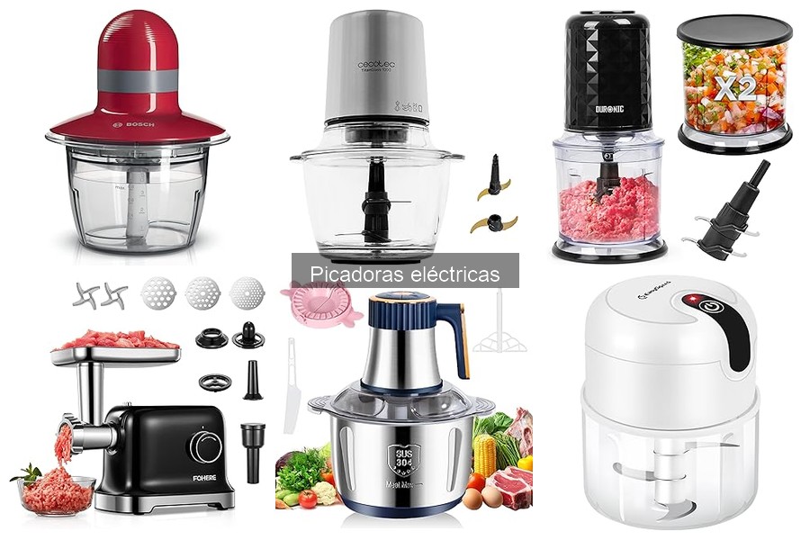 Recetas fáciles con picadoras eléctricas para disfrutar en casa