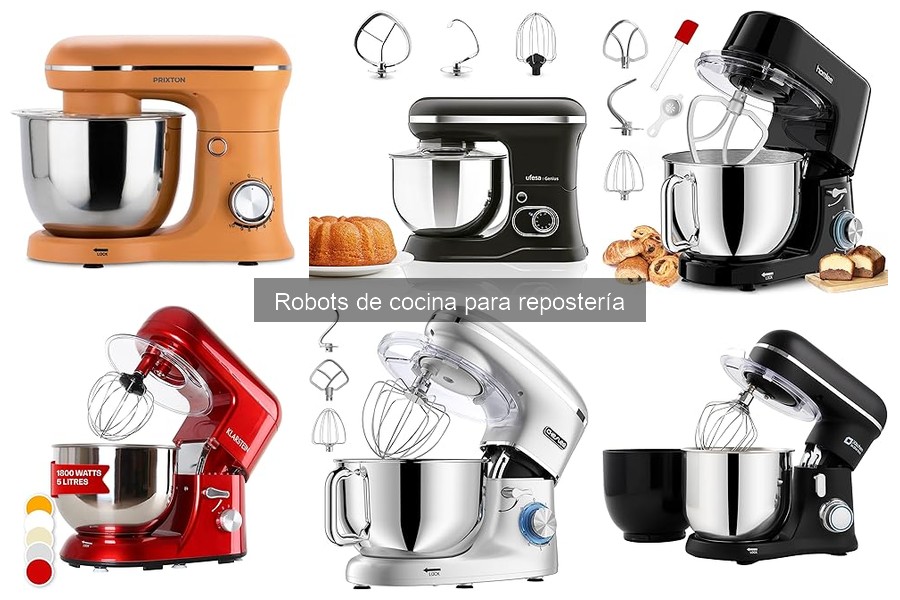 Recetas Fáciles con Robots de Cocina para Repostería