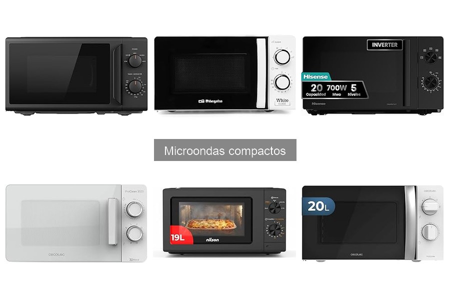 Recetas fáciles en microondas compactos para disfrutar