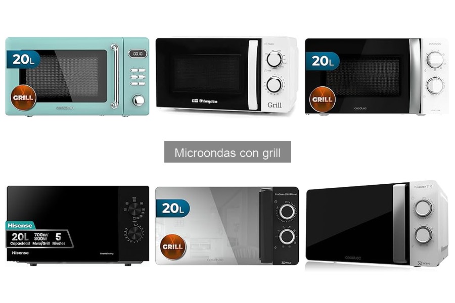 Recetas Fáciles en Microondas con Grill para Disfrutar