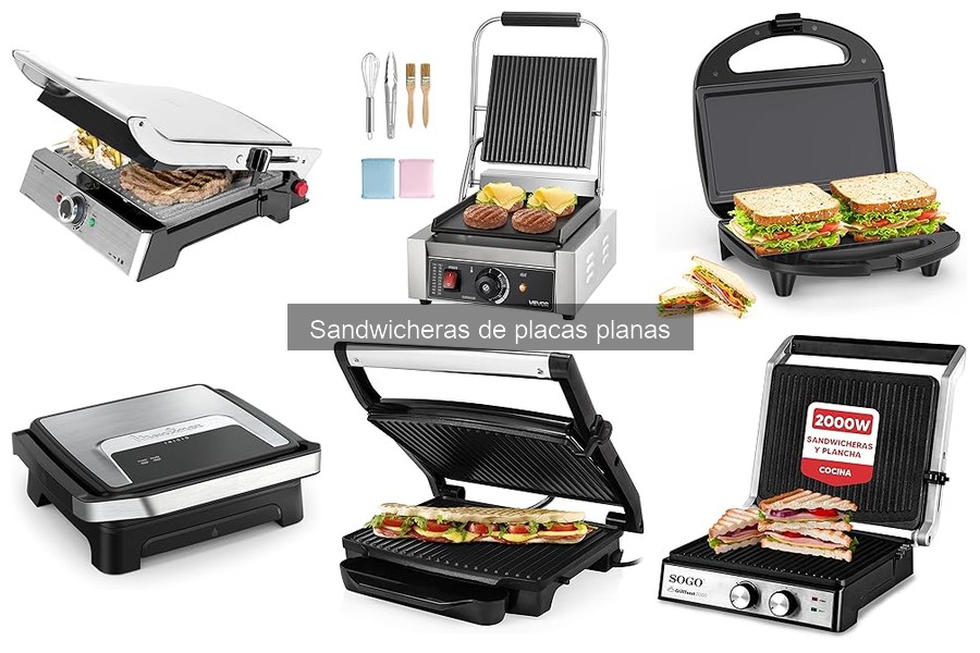 Recetas fáciles para disfrutar con una sandwicera de placas planas