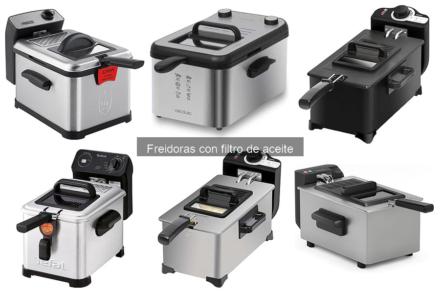 Recetas fáciles para freidoras con filtro de aceite