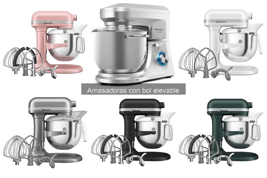 Recetas fáciles para hacer con amasadora con bol elevable