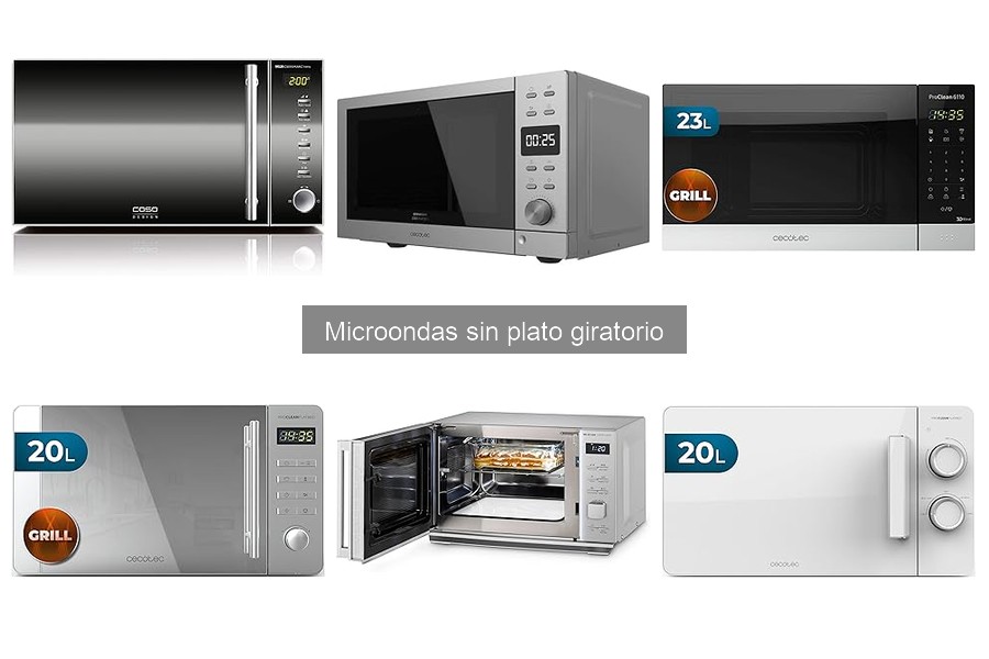 Recetas fáciles para microondas sin plato giratorio