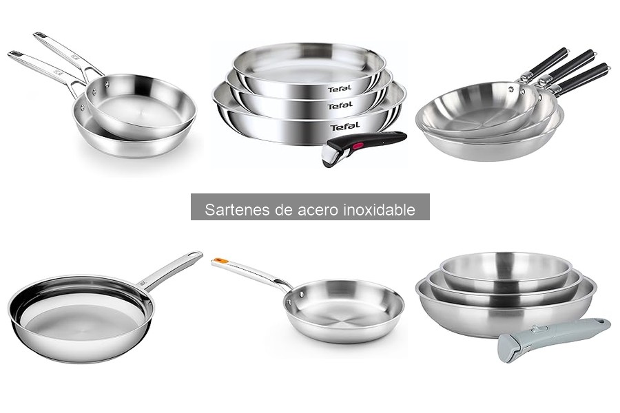 Recetas fáciles y deliciosas con sartenes de acero inoxidable