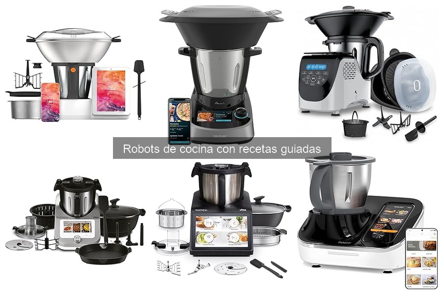 Recetas populares para hacer con robots de cocina guiados