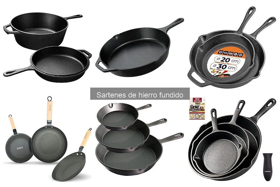 Sartenes de hierro fundido: ¿Son aptas para horno?