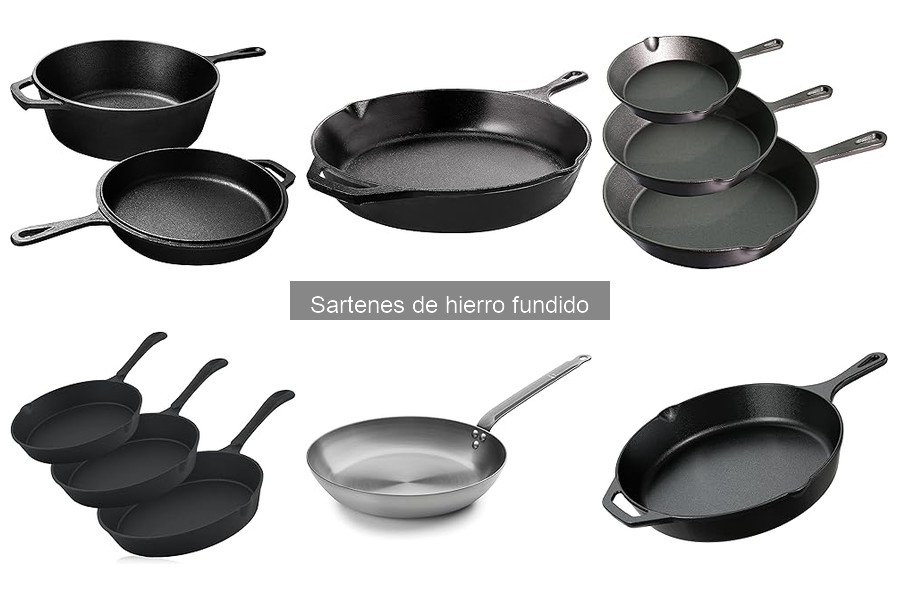 Sartenes de hierro fundido: ¿Son seguras para la salud?