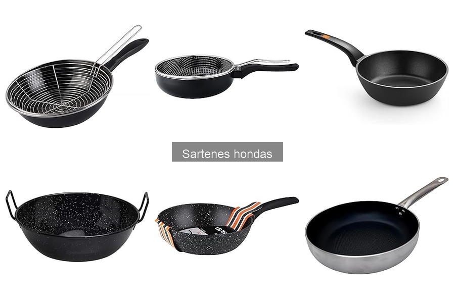 Sartenes hondas recomendadas para inducción: rendimiento comparativo