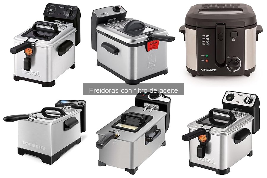 Soluciona problemas comunes de freidoras con filtro de aceite