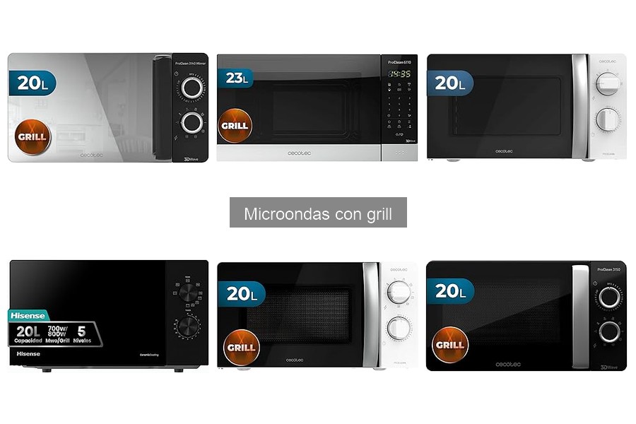 Soluciona Problemas Comunes en Microondas con Grill