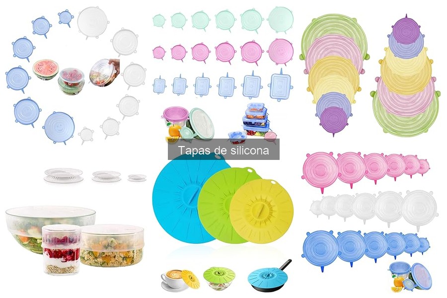 ¿Son seguras las tapas de silicona para alimentos?