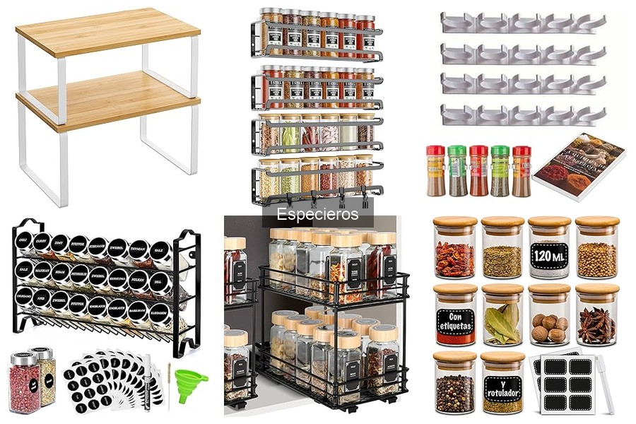 ¿Son útiles los especieros magnéticos para tu cocina?