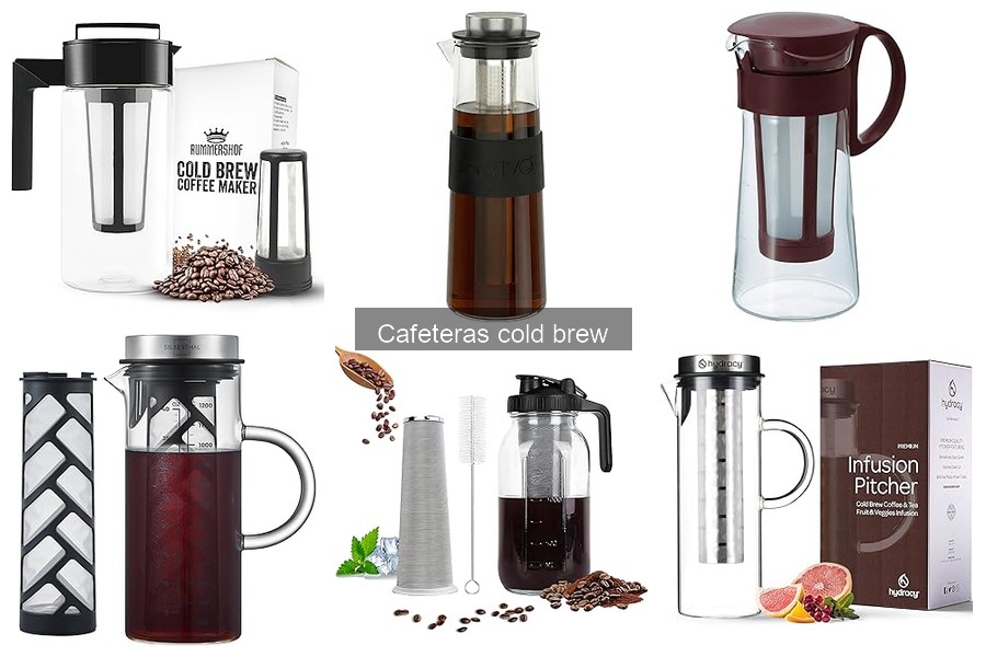 Tiempo de infusión ideal en cafeteras cold brew