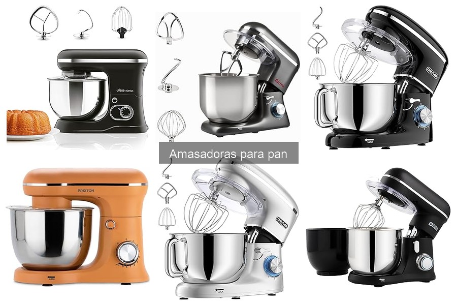 Tipos de amasadoras para pan: ¿Cuál es la mejor opción?