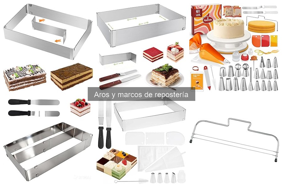 Tipos de Aros y Marcos de Repostería: Guía Completa