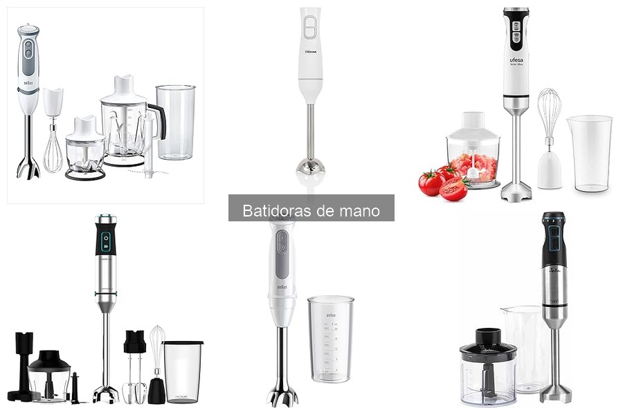 Tipos de batidoras de mano: características y comparativa