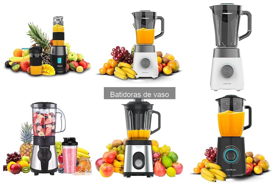 Tipos de batidoras de vaso y sus características