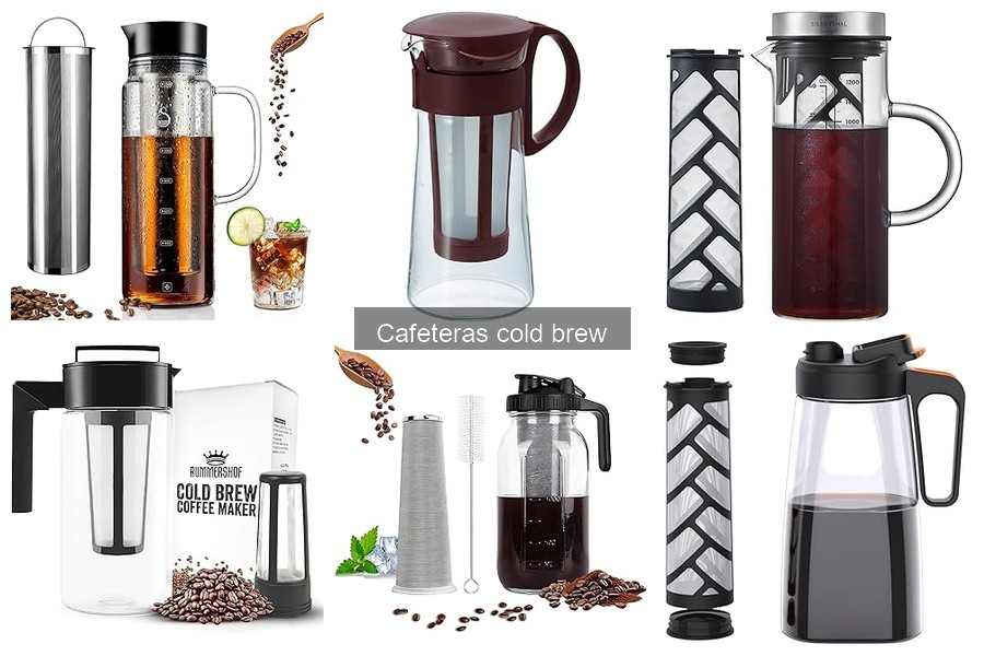 Tipos de cafeteras cold brew: elegí la mejor para ti