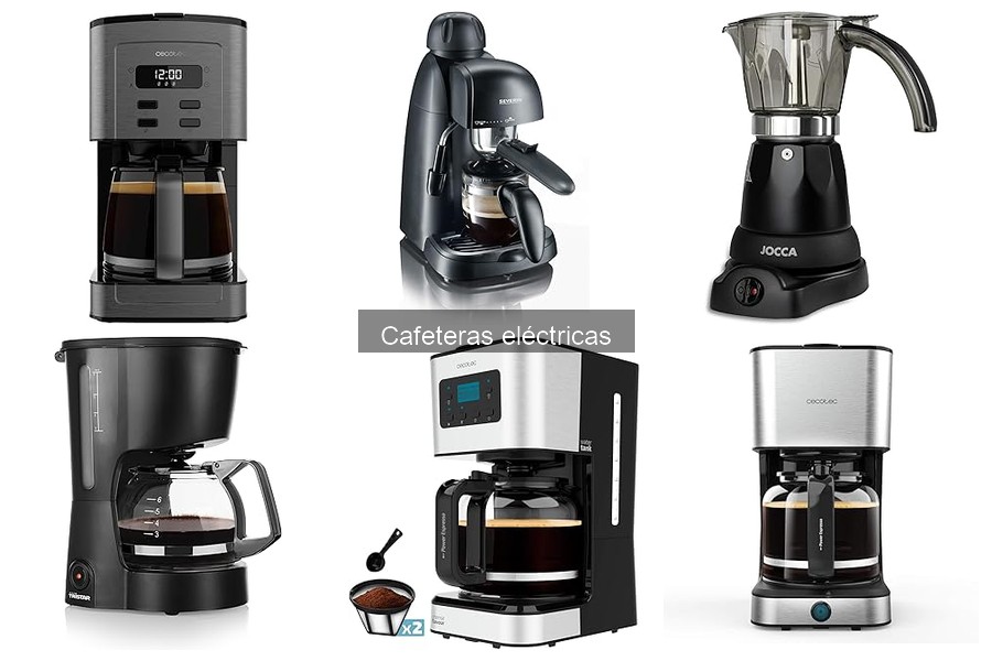 Tipos de cafeteras eléctricas: conoce sus características