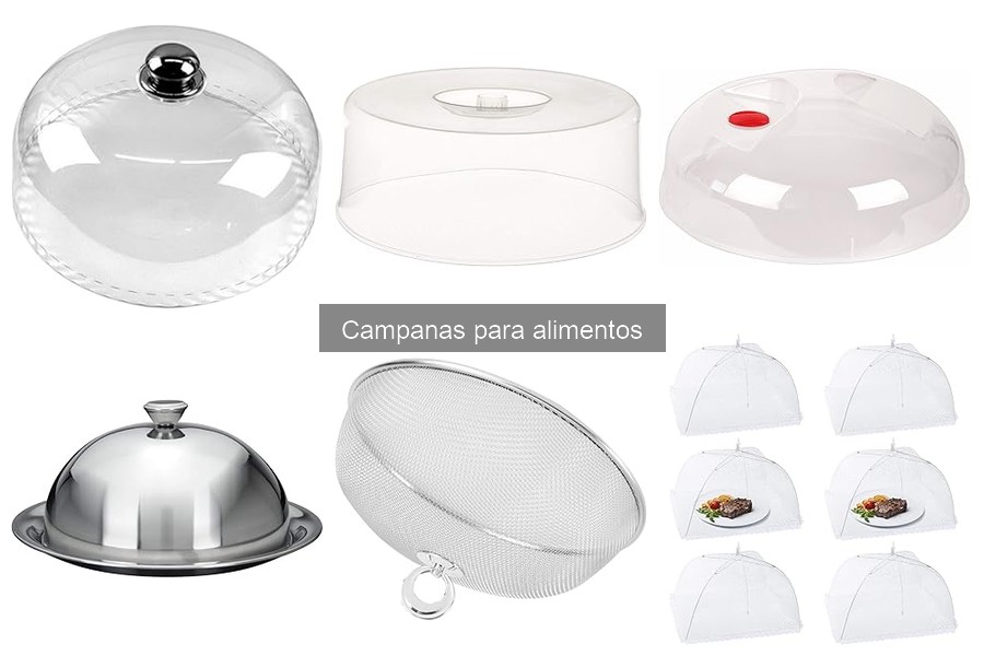 Tipos de campanas para alimentos: guía completa