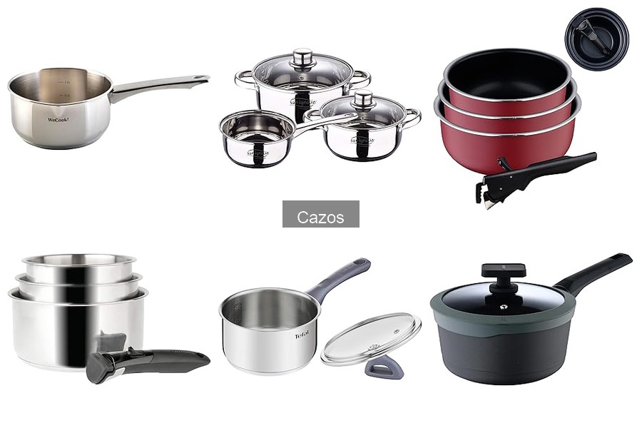 Tipos de cazos: ¿Cuál es el mejor para cada necesidad?