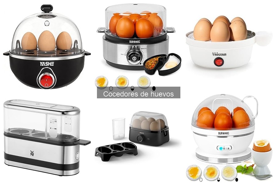 Tipos de cocedores de huevos: eléctricos vs. vapor