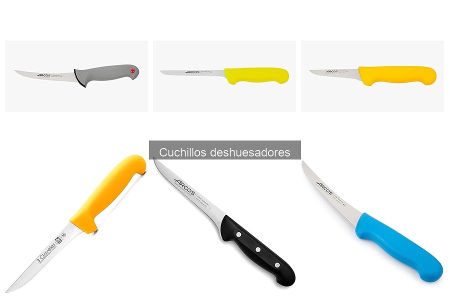 Tipos de cuchillos deshuesadores: guía completa